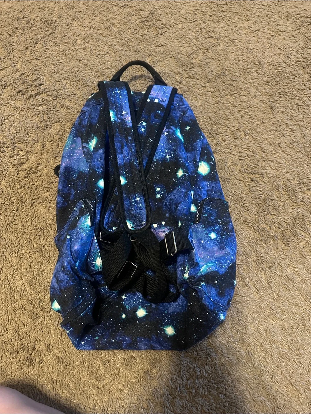 Galaxy Print pink by Victoria secret backpack - Picture 2 of 4
